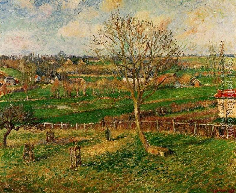 Camille Pissarro : Landscape, Fields, Eragny